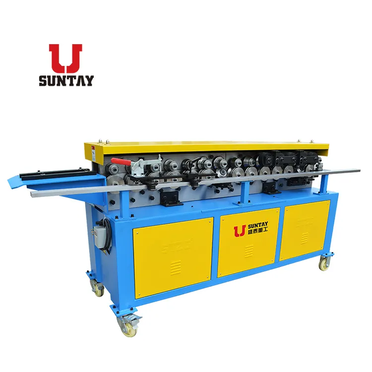 Factory price galvanized sheet metal air duct tdf flange roll forming machine for ventilation industry
