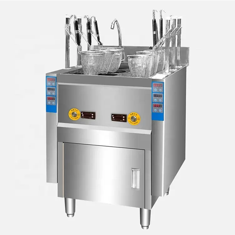 Коммерческая лапша электрическая вареная лапша 6 головок Умная автоматическая машина для приготовления лапши