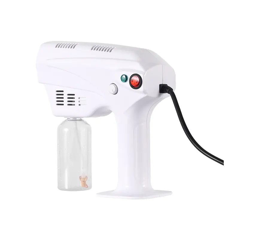 New Fifth version nano mist sprayer Blue light nano disinfection spray gun steamer fogger machine