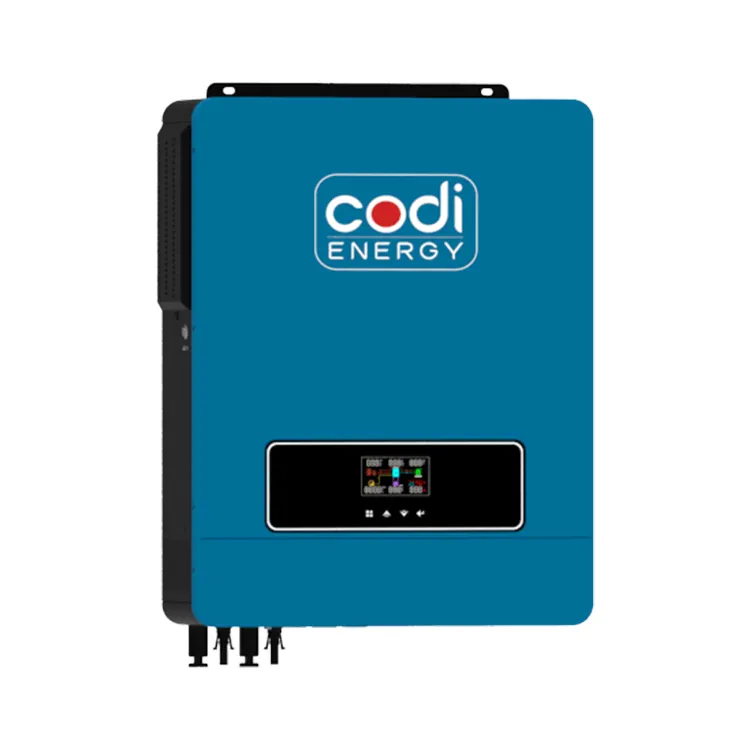 Codi Energy On/Off-Grid 7 кВт 8 кВт 10 кВт Гибридный солнечный инвертор с чистым синусоидным инвертором MPPT солнечные контроллеры зарядное устройство