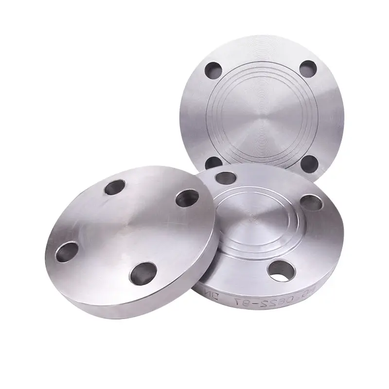 Wholesale factory price blind flange carbon steel ANSI DIN flange pipe fitting joint customized for sale