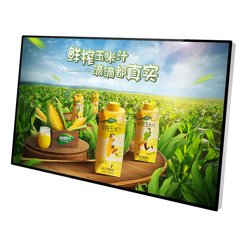 Factory Direct 65 Electronic Free Standing Lcd Display Advertising Digital Signage 55 Inch Wall Mounted