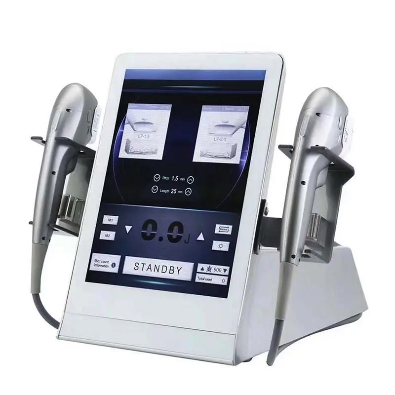 hifu 3D 4D 7D portable micro and macro focused ultrasound ultra focused age shifting shurinke anti wrinkle machine