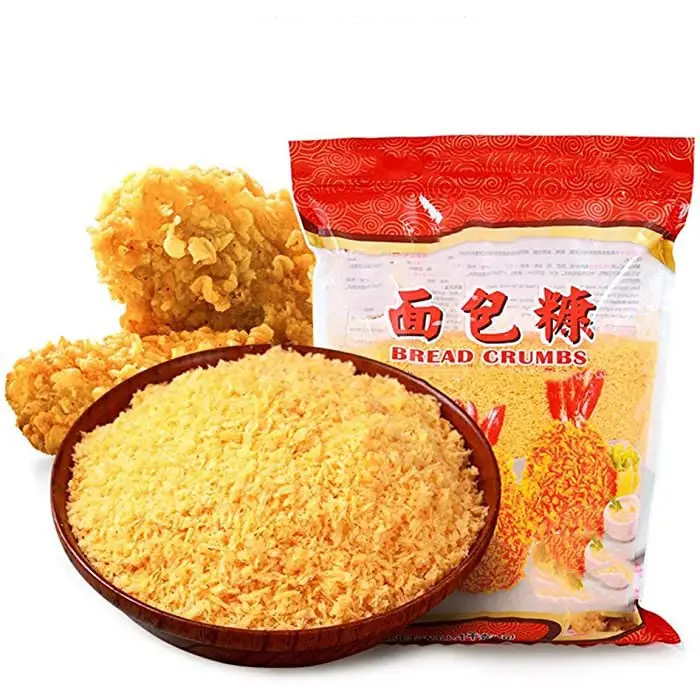 Wholesale Cooking Fried Food Surface Yellow Panko Breadcrumbs