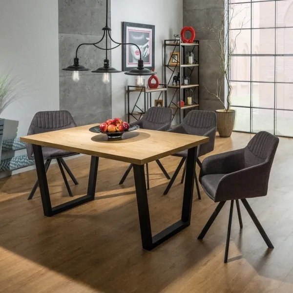 metal dining room furniture dining table home furniture wood top tables