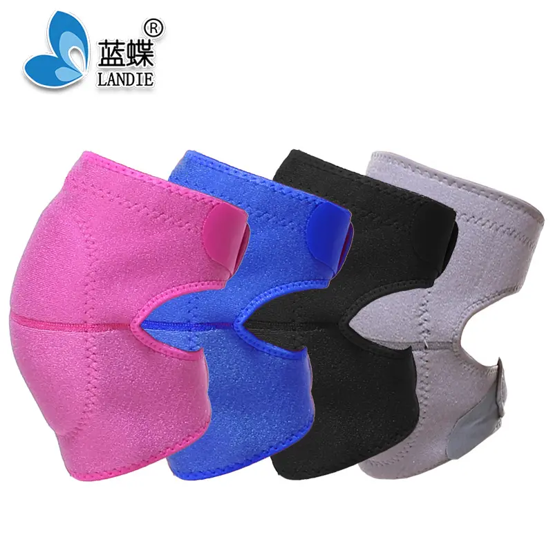 Support Knee Promotional Logo Customized Microfiber Knee Support Pad Knee Support Pad