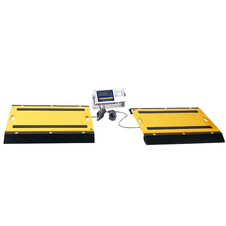 LP7650 LOCOSC Portable Truck Axle Weigh Load Scale 50 80 100 Ton