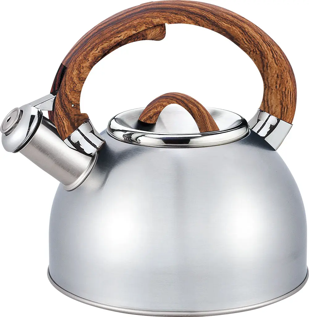 factory wholesale stainless steel whistling tea kettle for palm restaurant gas kettle