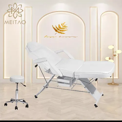 Factory Made High Quality Cosmetic Massage Table  Facial Treatment Bed For Spa