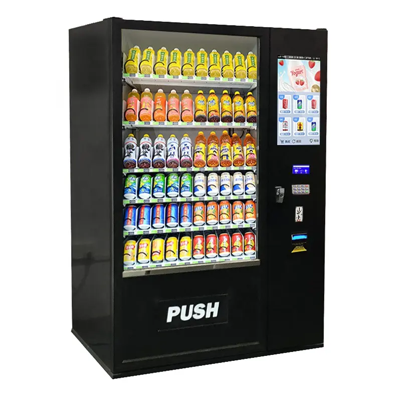 В Пакистане цена напиток автомат продажи снеков qr-код автоматический Монетный торговый автомат для продажи