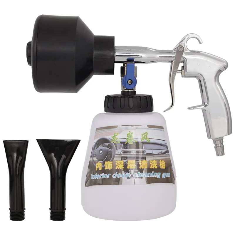 Air Blow Clean Gun Car Beauty Interior, Seat Canopy Engine Oil Car Gun Washer, Foam Cleaning Gun