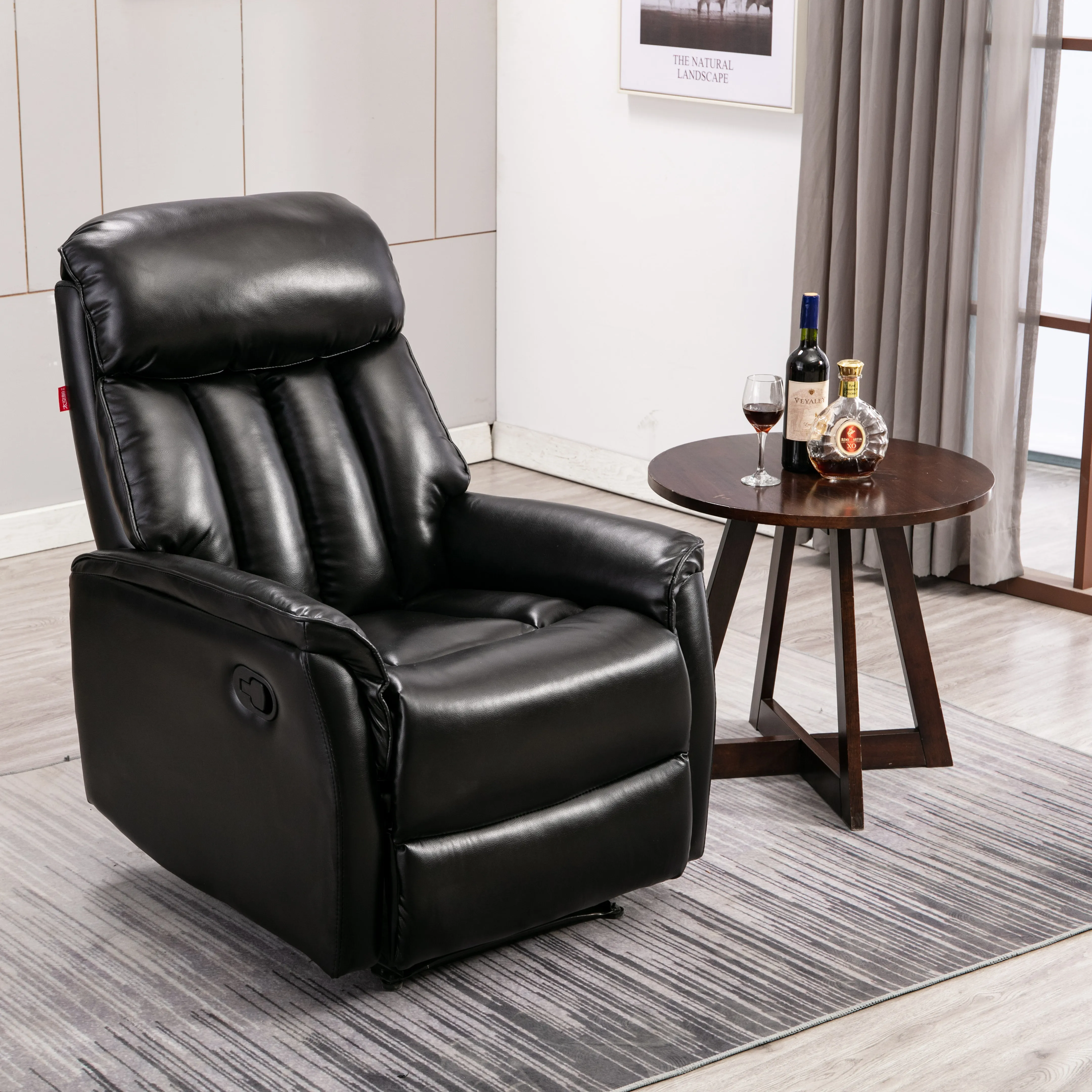 Recliner Chair Wholesale Manual Faux Leather Recliner Chair Living Room Recliner Chair