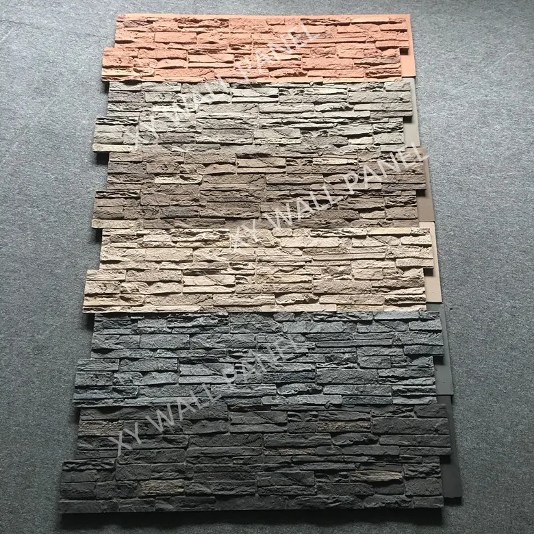 Chinese Good Quality Dry Stack Faux Stone Panels Faux Stone Wall Panels Wholesale Faux Fur Artificial Stone Brick