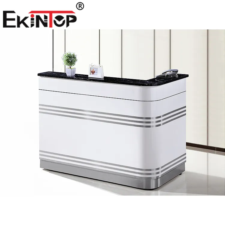 Ekintop wholesale cheap office counter table reception table price