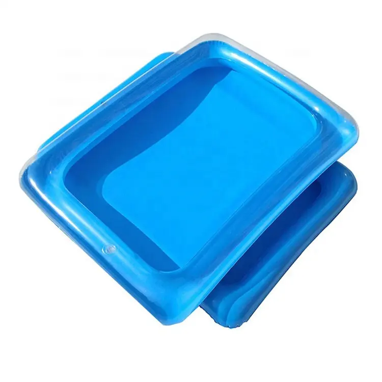 Customized printing semitransparent inflatable sand tray pvc for playing