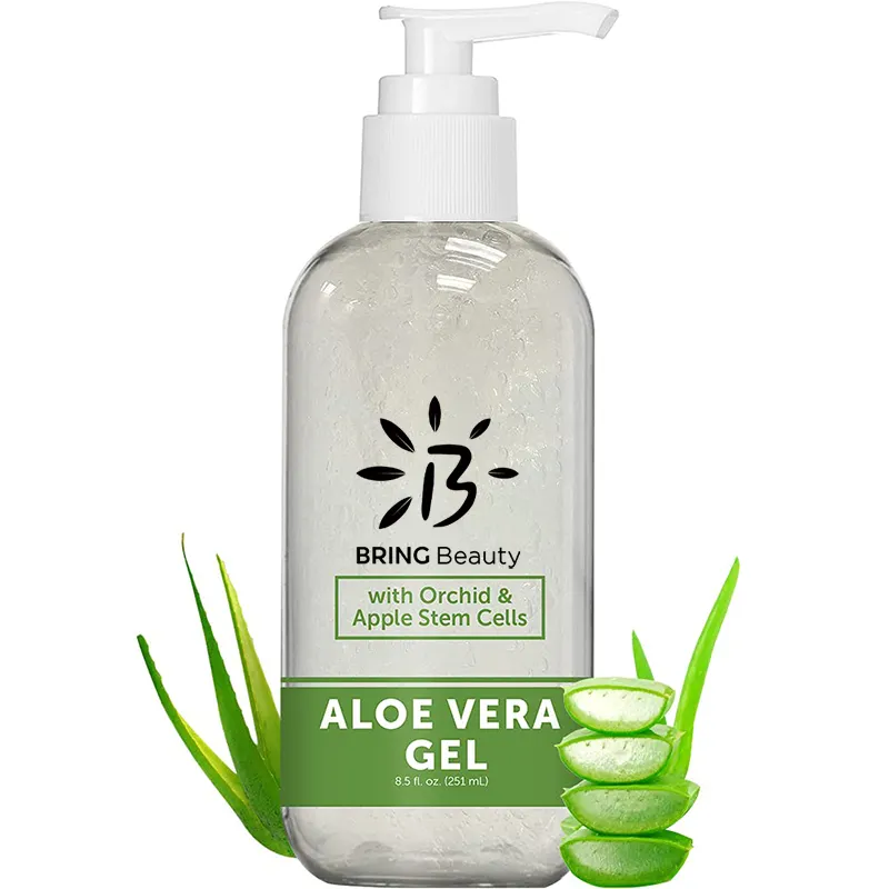 Wholesale Skin Care Aloe Vera Soothing Gel 100% Pure Moisturizer Bulk Aloevera Gel Factory Price For Skin Lightening,Sunburn