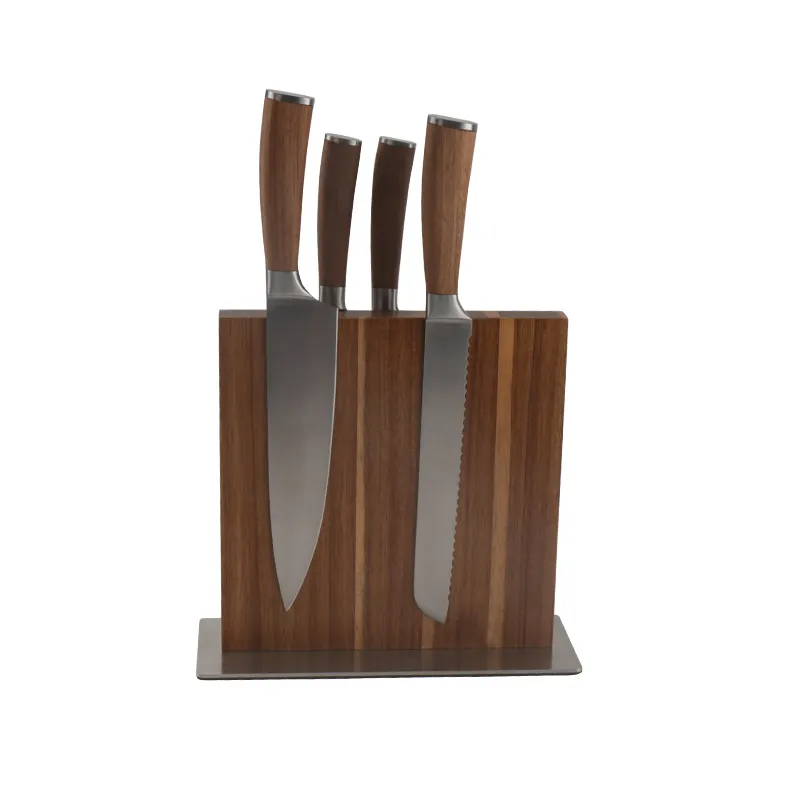 Home Kitchen Magnetic Knife Block Holder Magnetic Stands with Strong Multifunctional Storage Two-Sided Knife Holder