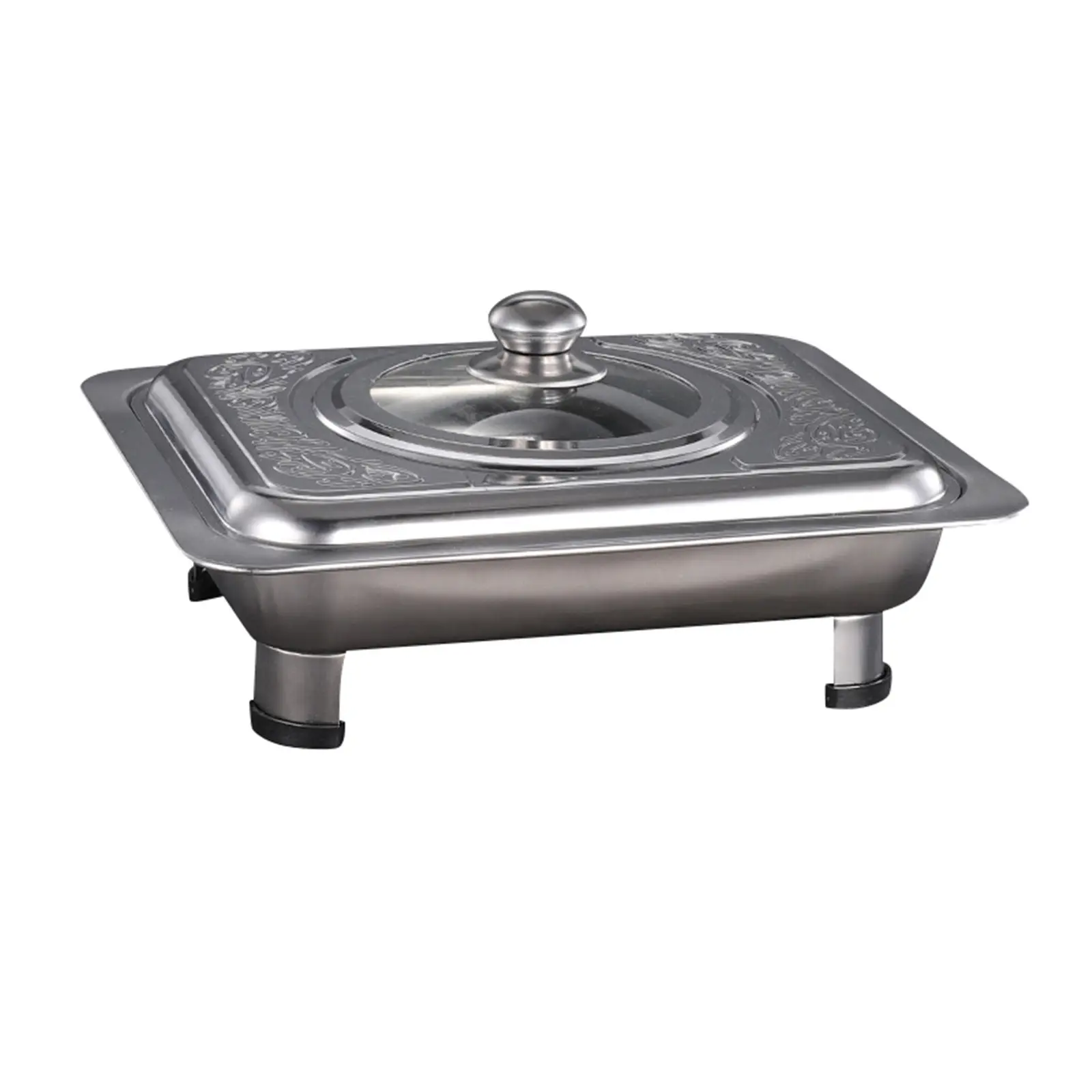 Cheap price stainless steel stove food warmer buffet equipment dishes