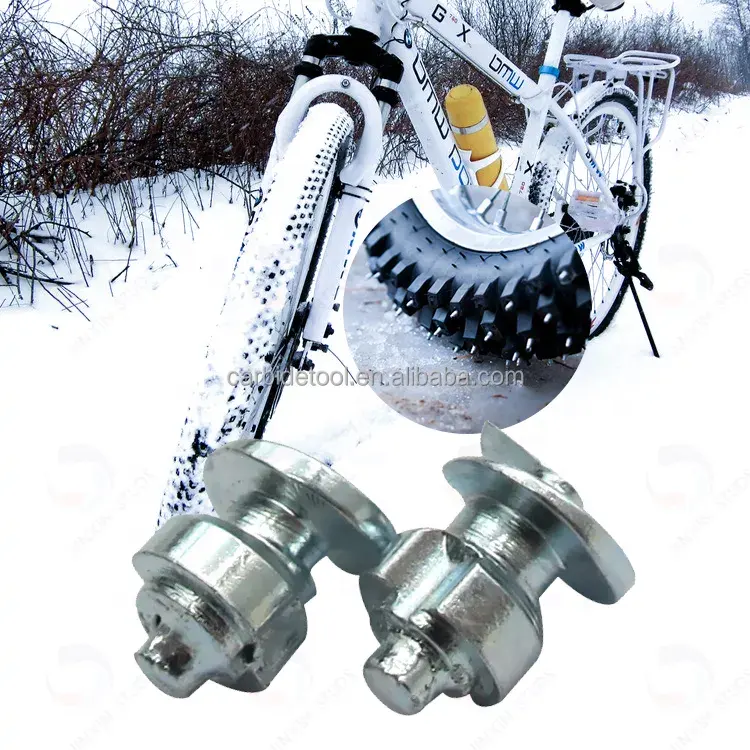 Заводская цена JX100 вольфрамовые карбидные шипы для снега карбидные винты для льда захват шипы для велосипедной шины