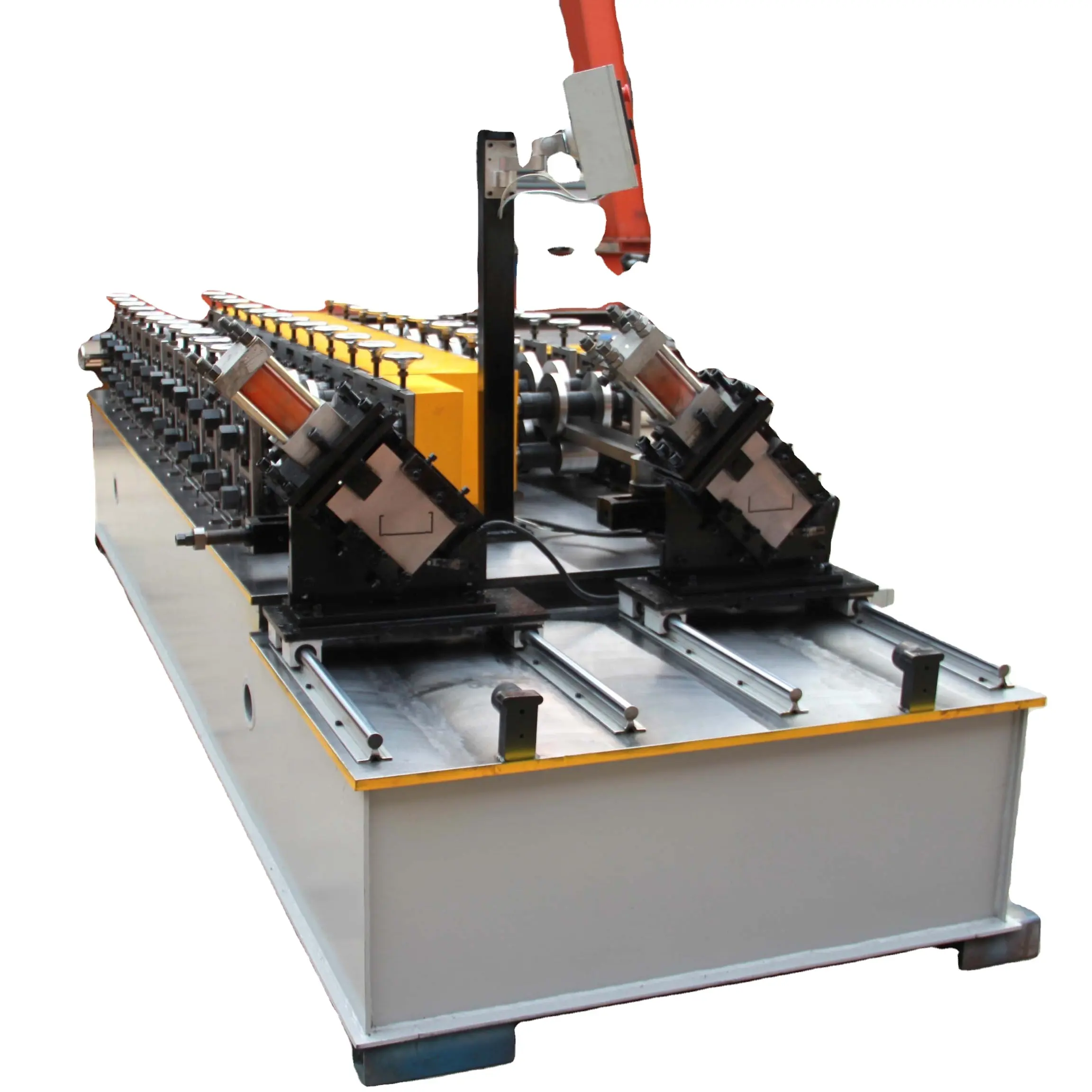 Steel Double C and U shape Roll Making Line Light Steel Stud Frame Form Machine to Make Drywall Profiles