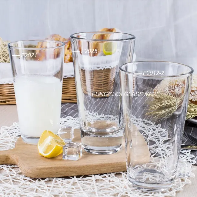 Tumblers for Drinking Large Premium Crystal Glass Tasting Cups for Men & Women