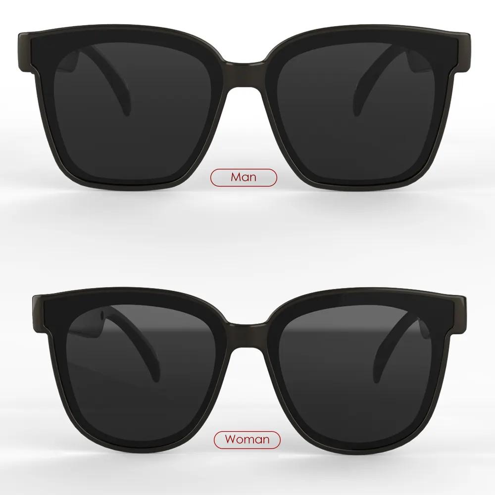 Play Music Smart Eyewear Bluetooth Glasses Bluetooth Sunglasses With Speaker