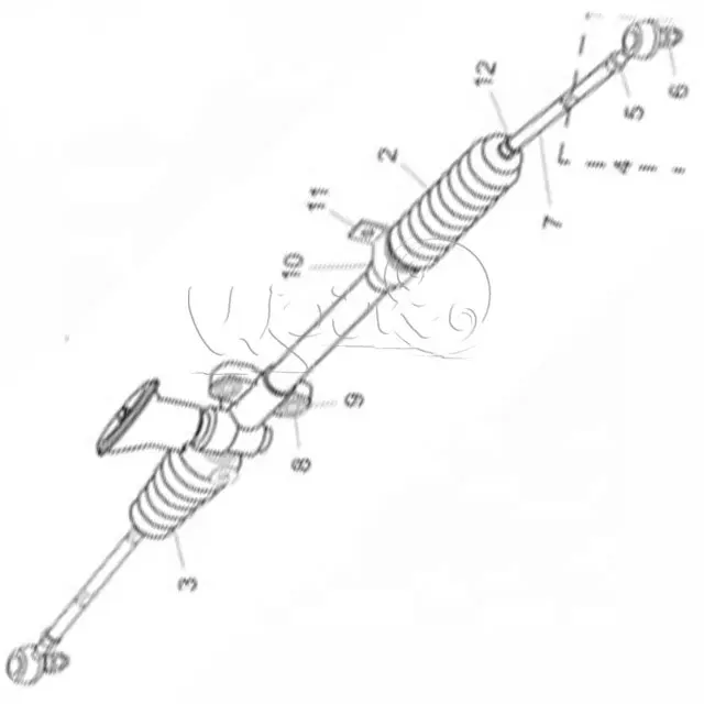 Hot sale new steering rack cost for TATAs INDICA 282046600108