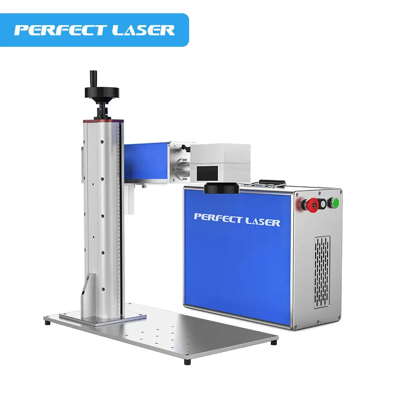 Идеальный лазер-компактный маленький размер 20 Вт 30 Вт волоконно-лазерная маркировочная машина для стали/цвет металла для продажи
