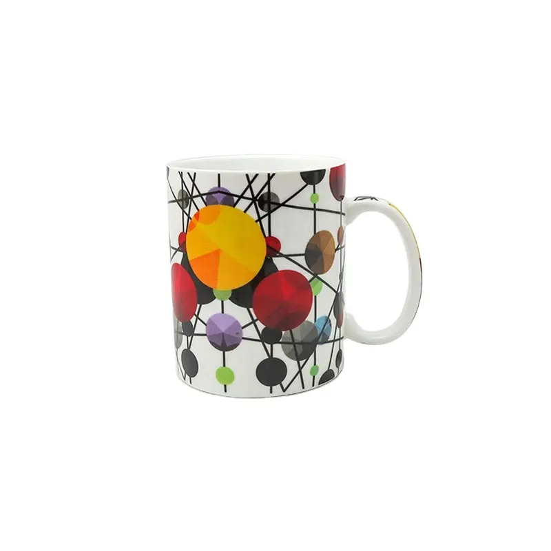 11oz Full Color Coffee cup Ceramic Custom Logo full wrap printing ceramic mug