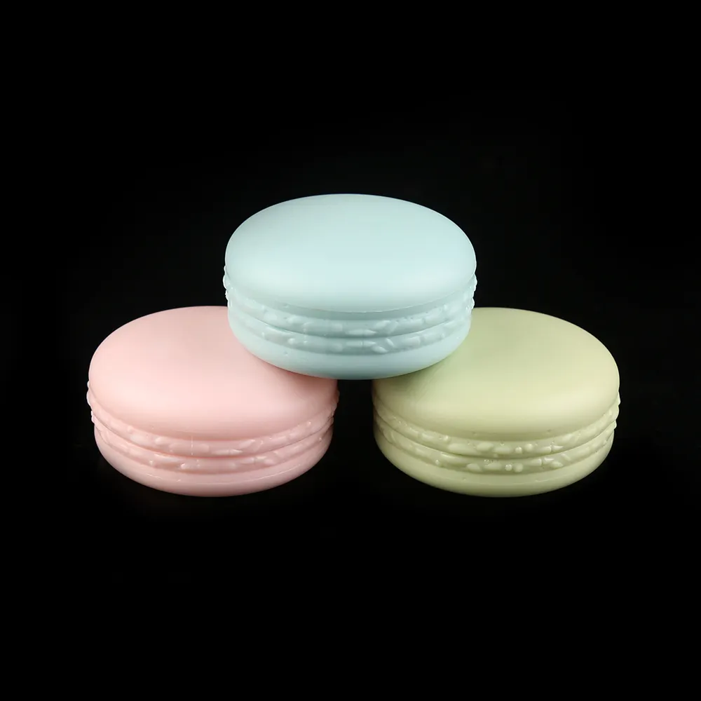 Jar Cream Macarons Cute Refillable Cream Jar 3ml 5ml 10ml 15ml 20ml Colorful Luxury Jar Cream