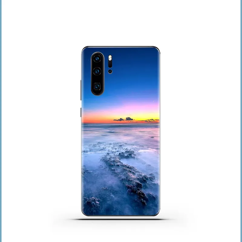 Custom mobile phone decoration high end 3M vinyl decal sticker for huawei p30 pro/iphone