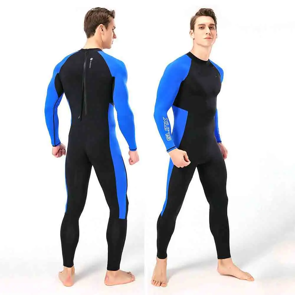Wholesale Diving SuitDiving Suit Long Sleeve Diving Suit Wetsuit Surfing Smooth Skin Nylon Spandex Diving Cloths Swimming