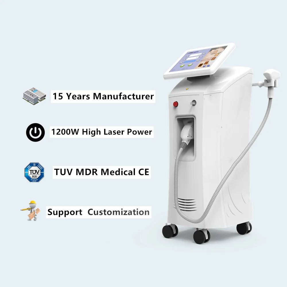 808nm Diode Laser Hair Removal Machine Laserconn 2022 New Arrival 1200W 808nm Diode Laser Hair Removal Machine