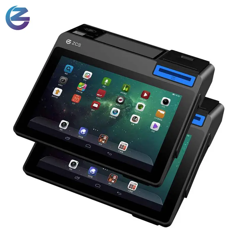 Z100 ODM сенсорный экран pos оборудование 10,1 дюймов android планшет биометрическое устройство машина для ресторана