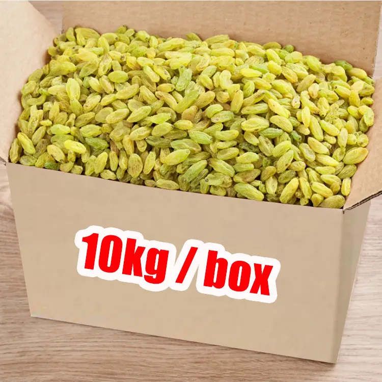 OEM Wholesale Whole Box Large-grain Xinjiang Raisin Snacks Seedless Grapes Dried Fruit Food Preserved Fruit