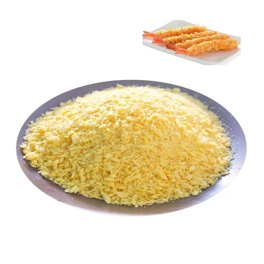 High Quality Yellow Panko Bread Crumbs 4-6mm