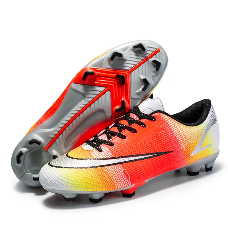 Classic Professional Men's Football Shoes FG High-Top Five-a-Side Training Children's Soccer Cleats