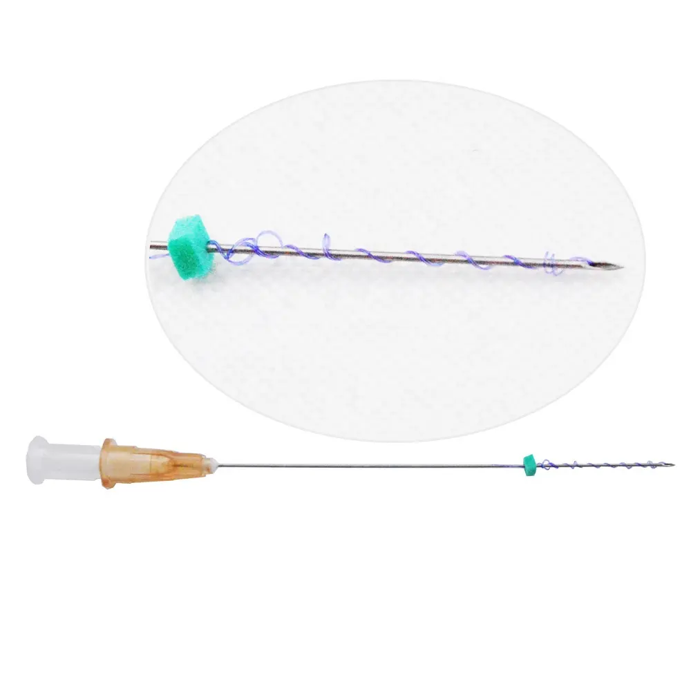 Mono Thread korea Face lift pdo thread lift surgical suture with needle 28G-45mm