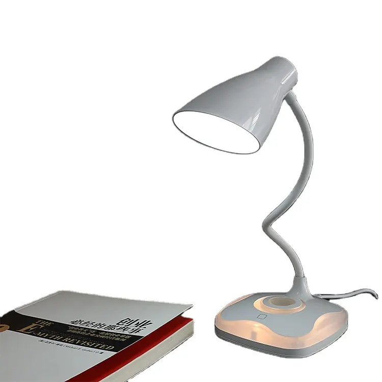 Modern New style table lamp with usb port design 5W 3 Step LED Desk Lamp for study room