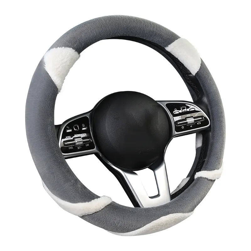 RTS carbon fiber steering wheel cover cute car steering wheel cover