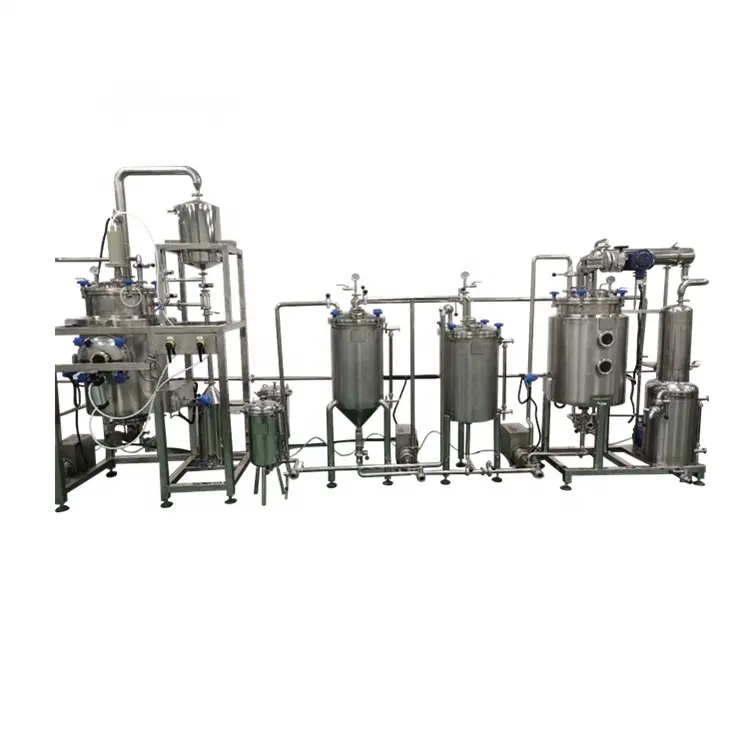 Низкотемпературная многофункциональная 1 ~ 3tpd промышленная машина для экстракции травяной субкритической жидкости