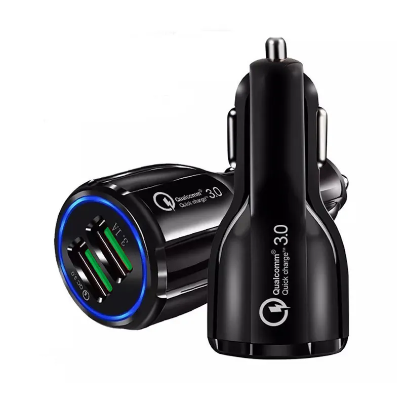 Hot Car Charger Dual USB Port Phone Fast Charger