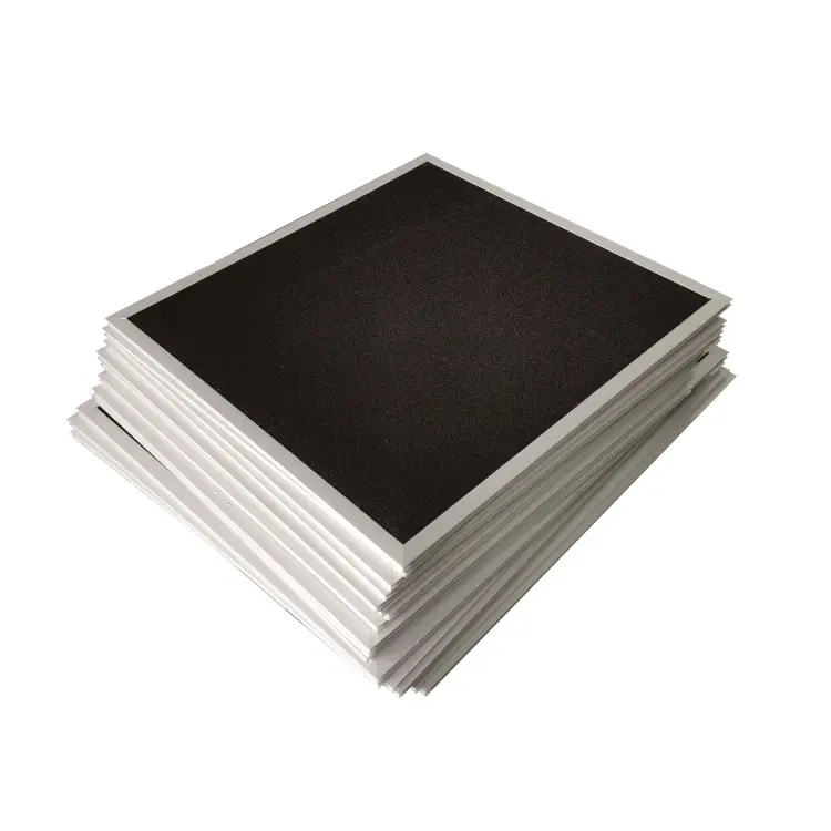 Factory Price Custom 45PPI Aluminum Frame Industrial Air Filter Panel For Dust Collecting