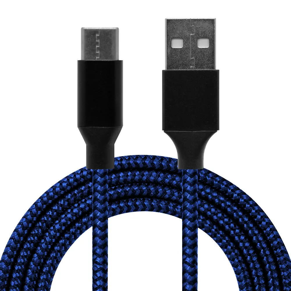 Usb-кабель Type-c Плетеный USB-кабель 1 м 2 м 3 м 3 фута 6 футов 10 футов Тип c зарядные кабели для быстрой зарядки с телефоном