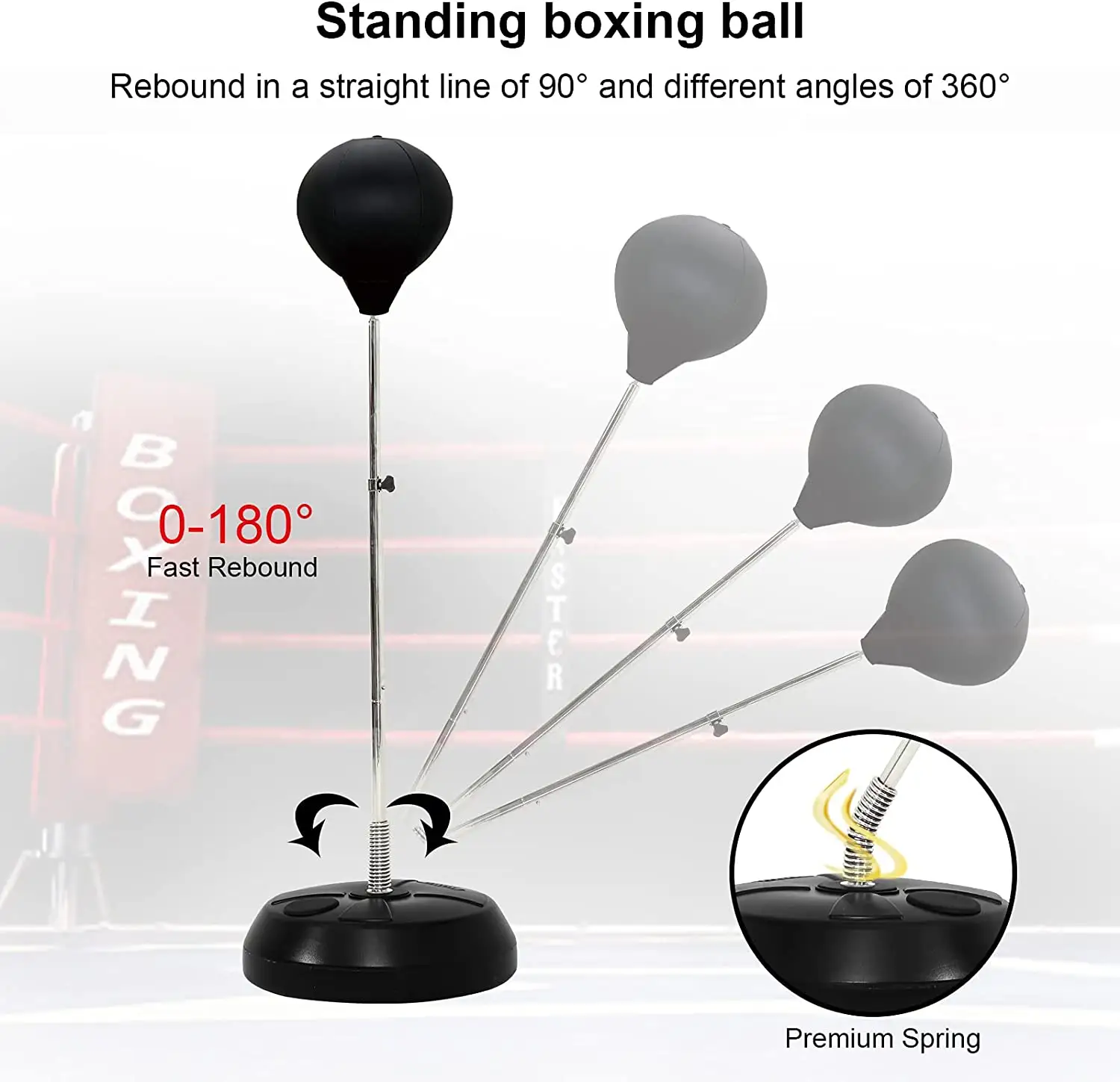 Free Standing Boxing Bag And Punching Bag With Boxing Punching Bag