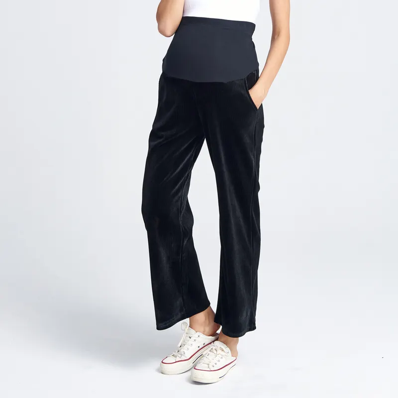 Wholesale Hot Selling Elastic Maternity Pants Breathable Maternity Wear