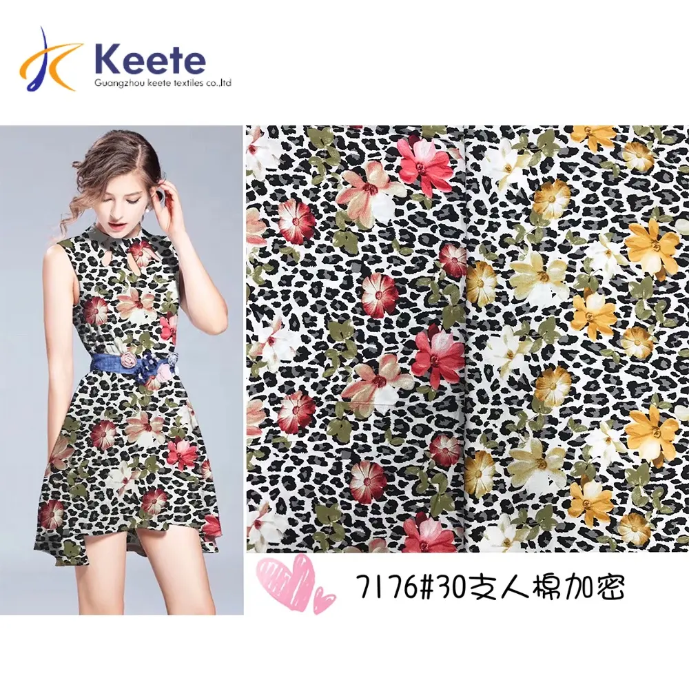 High quality rayon silk printed fabric clothing women's clothing wholesale site