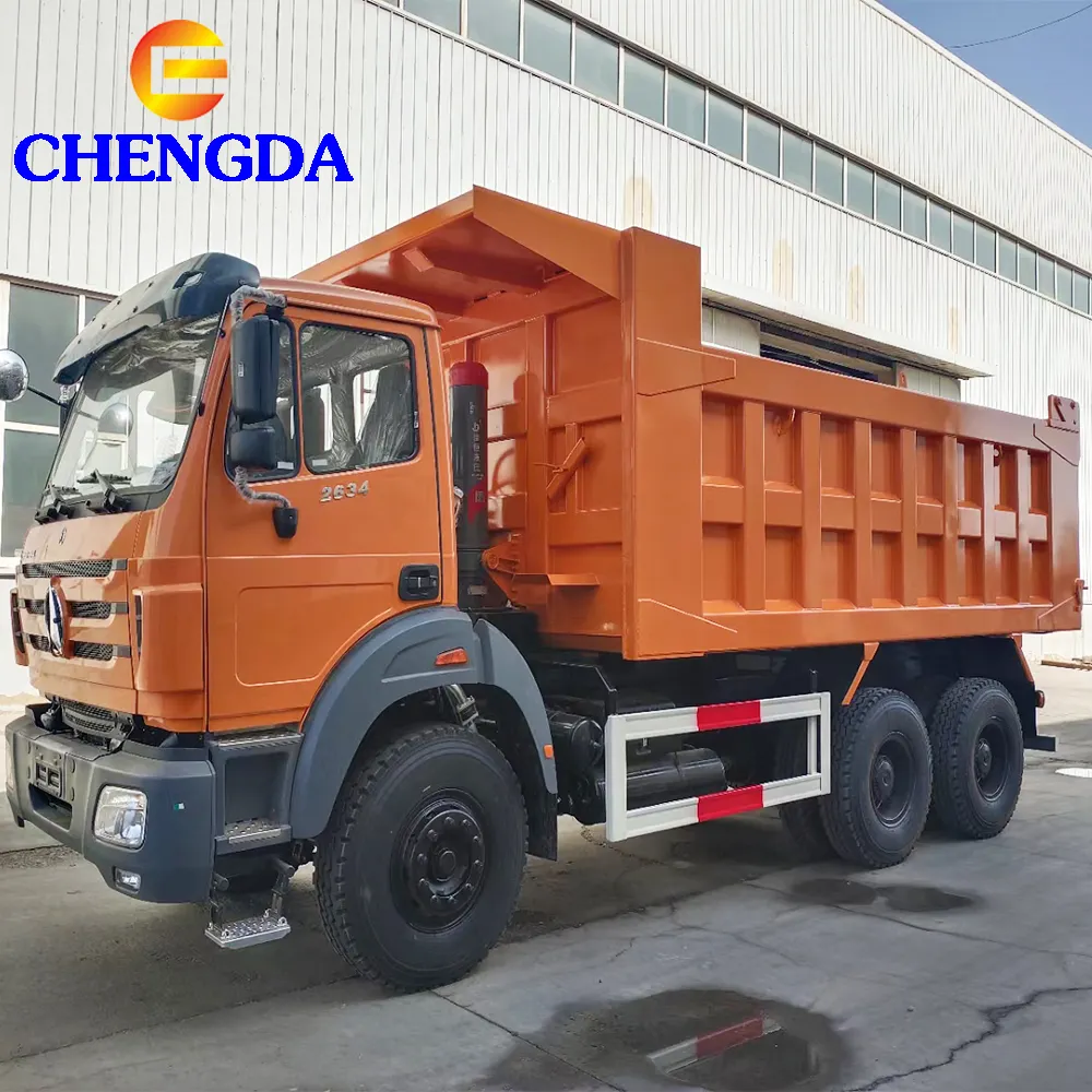 Chinese Brand Beiben 6x4 6x6 Diesel Tipper Dump Truck For Africa