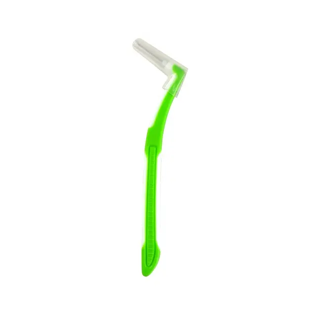 5 шт., межзубные щетки L-типа зеленого цвета