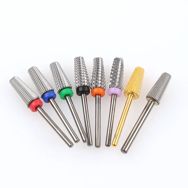 Premium OEM Factory Professional 3/32 Tapered 5 In 1 Nails Drill Bit For Dip Powder Removing